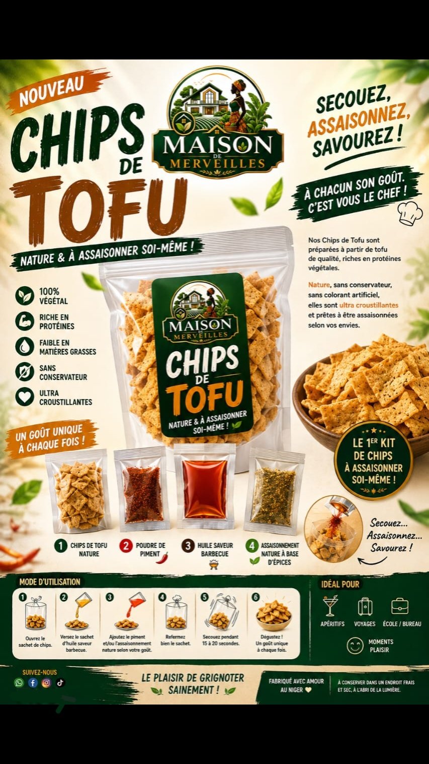 Chips de Tofu