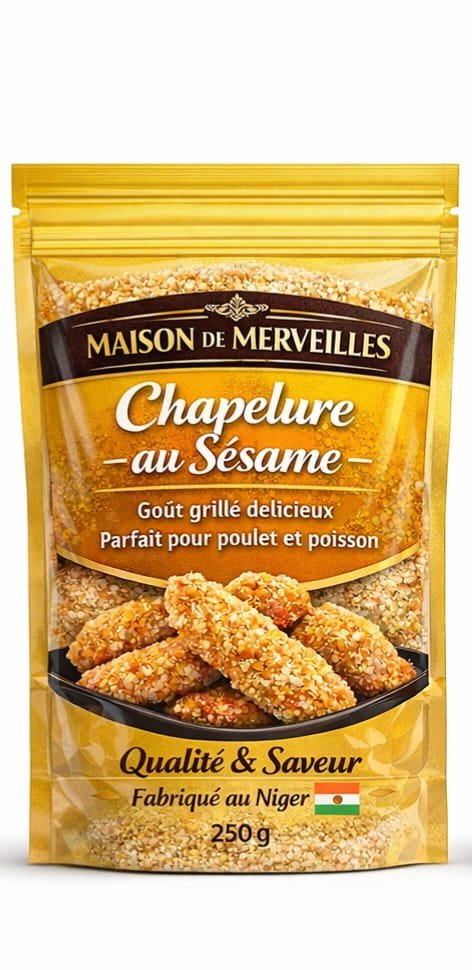 Chapelure au sésame
