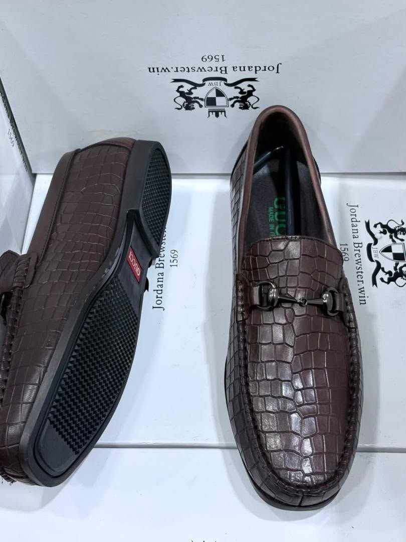 Mocassins en cuir