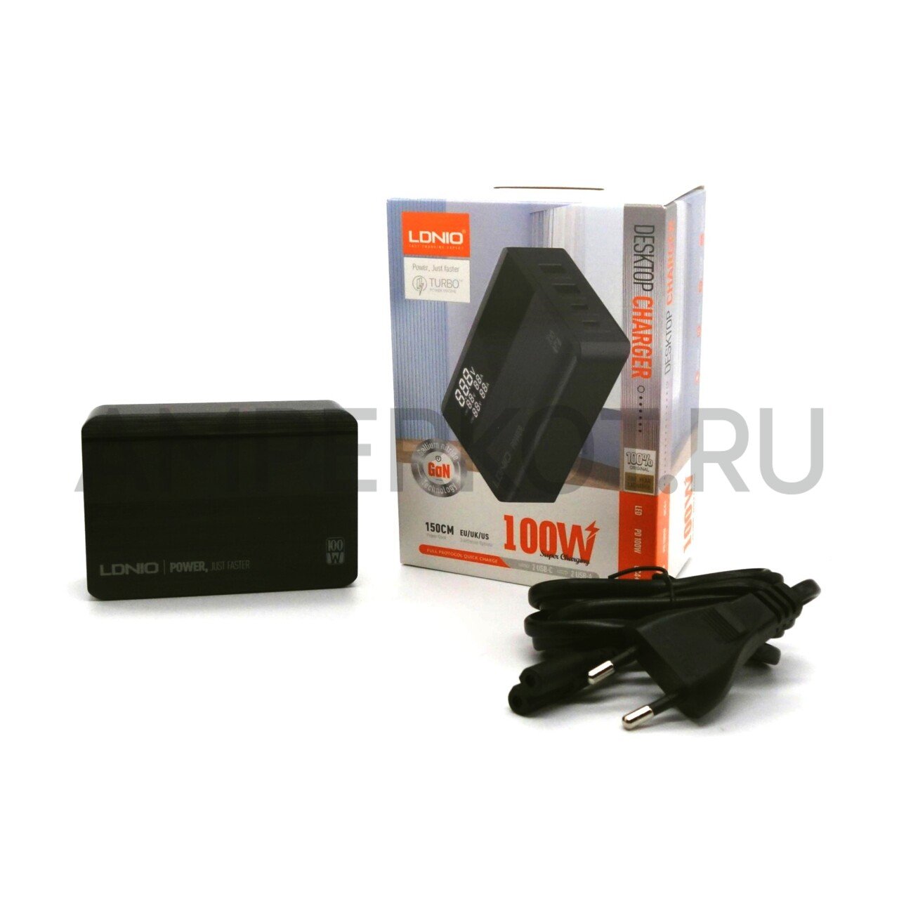 Chargeur de bureau LDNIO GaN A4809C ou A4810C