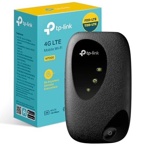 Modem routeur mobile 4G LTE de la marque TP-Link